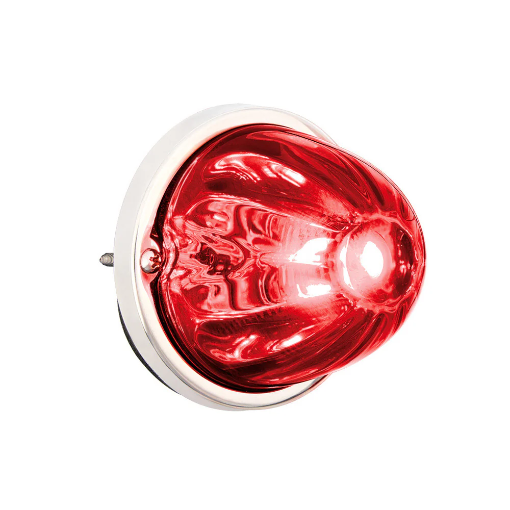 Ultraburst Glass Watermelon Flush Mount 18 LED Bulb - Image 4