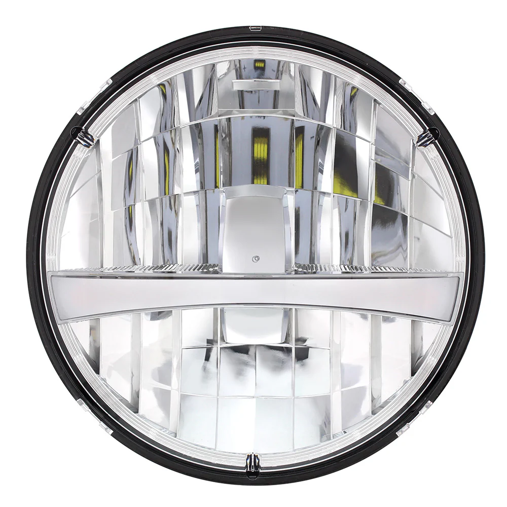 ULTRALIT 7" High Power LED with Amber Position Light Bar - Image 5