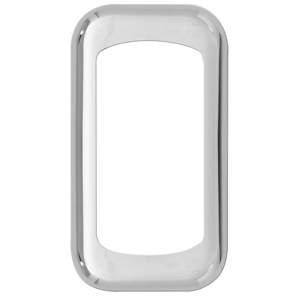 Universal Chrome Plastic Rocker Switch Cover