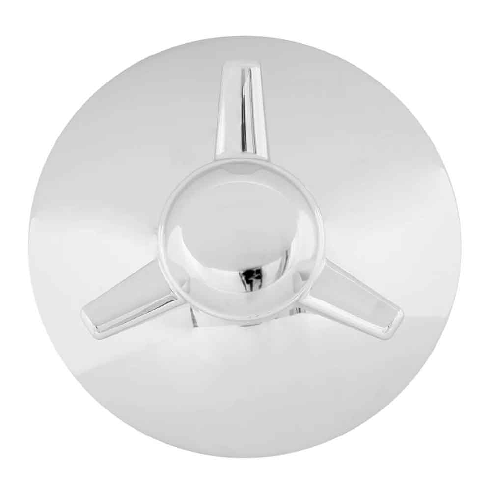 Universal Chrome R/H Spinner Front Hubcap 1" Lip - Image 4
