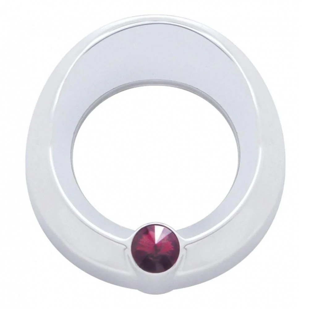 Universal Small Gauge Cover with Visor and Jewel - Image 3
