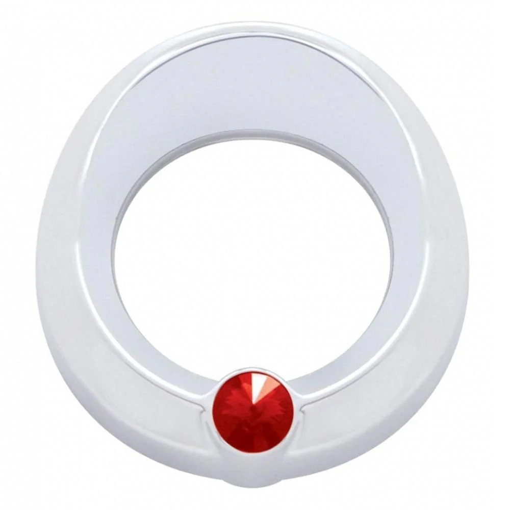 Universal Small Gauge Cover with Visor and Jewel - Image 5