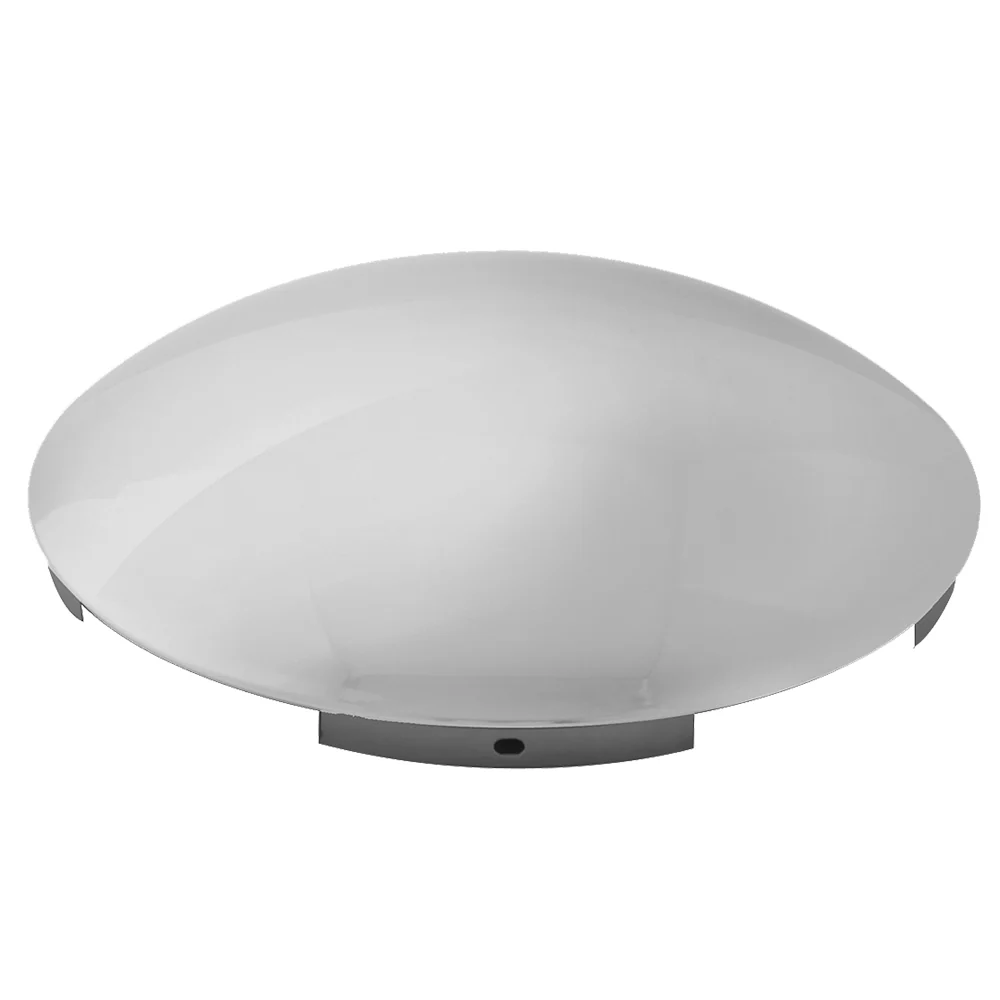 Universal Stainless Steel Dome Front Hubcap 1" Lip