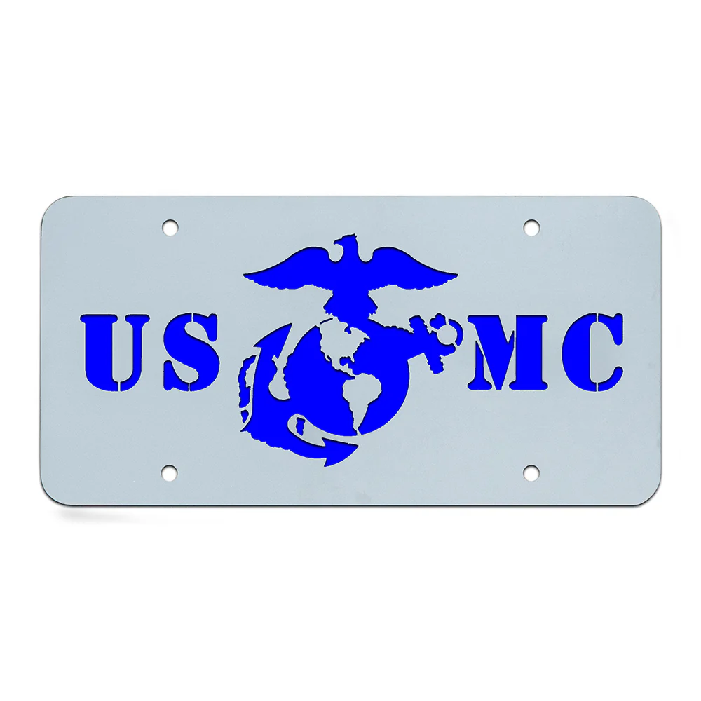 Vanity Plates with Color Background - Image 2