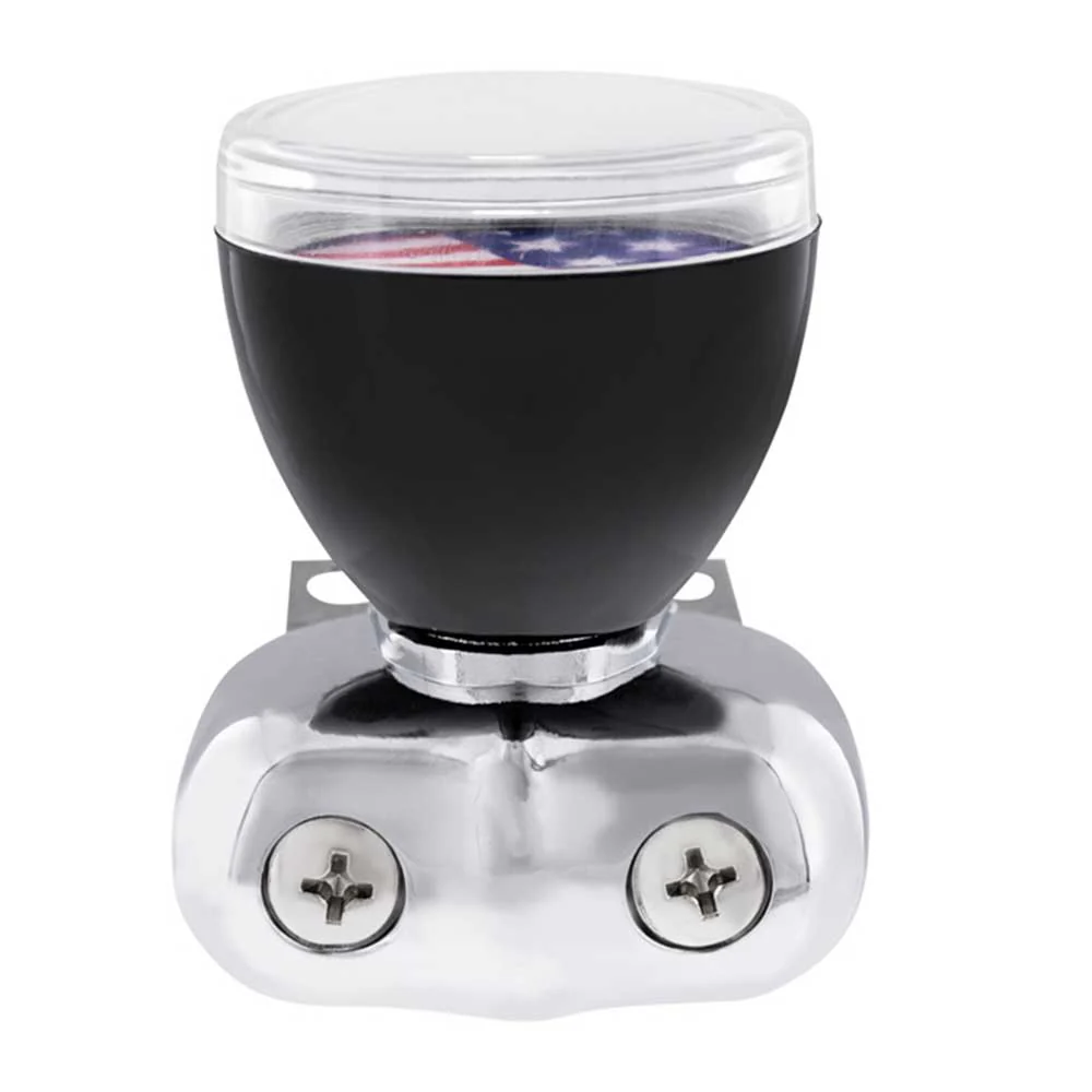 Vintage Steering Wheel Spinner with Clear Removable Top - Image 4