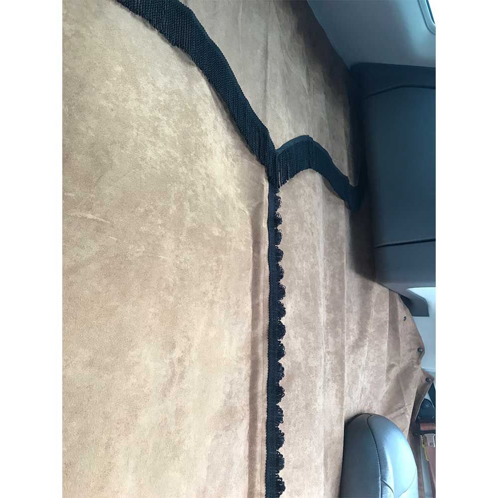 Volvo 670, 780 Sleeper 4 Piece Curtain Set - Brown - Image 10