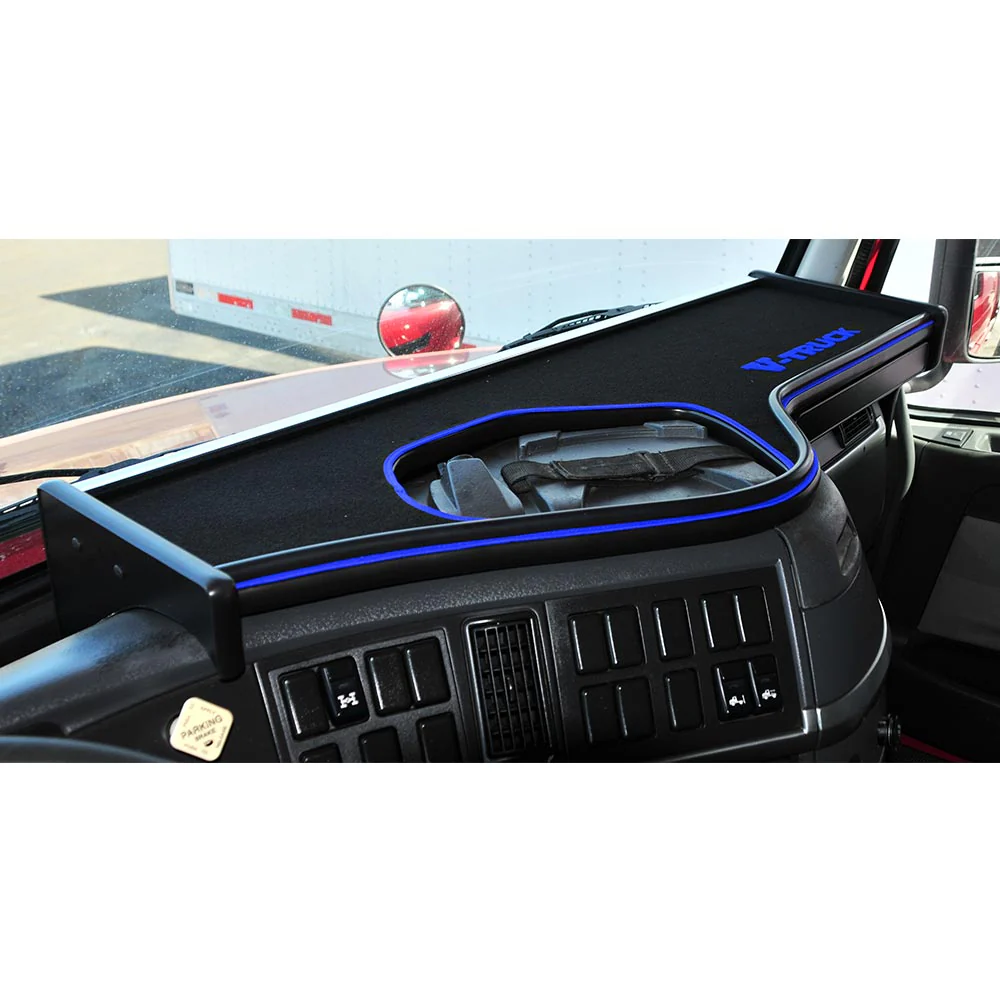 Volvo Long Dash Shelf with Large Opening and Drawer - Image 7