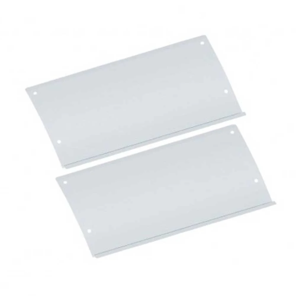 Volvo VN 2003-2005 Stainless Steel Lower Rear Step Kick Plates - Image 2