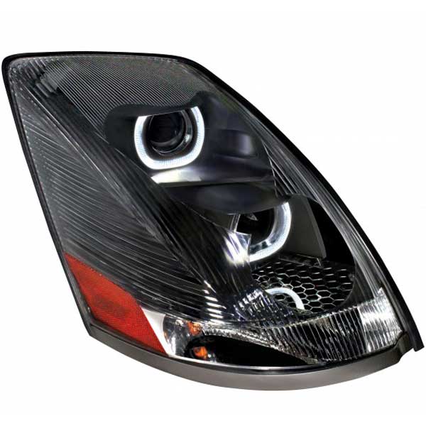 Volvo VN Blackout Projection Headlights with LED - Image 3