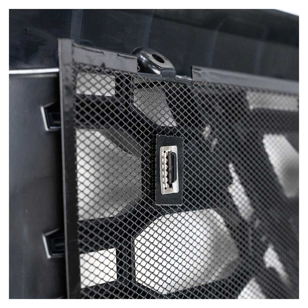 Volvo VNL 2018+ Black Replacement Grill with Bug Screen - Image 5