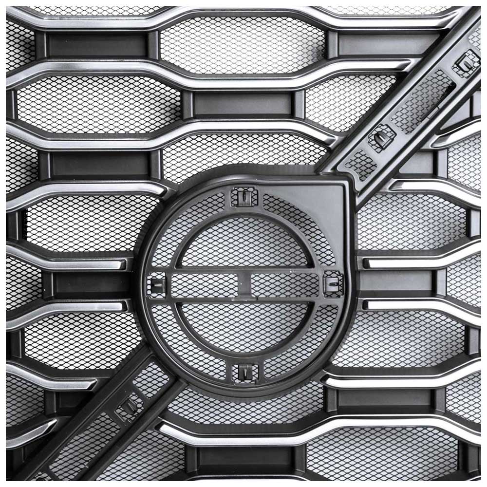 Volvo VNL 2018+ Silver Grille with Bug Screen - Image 5