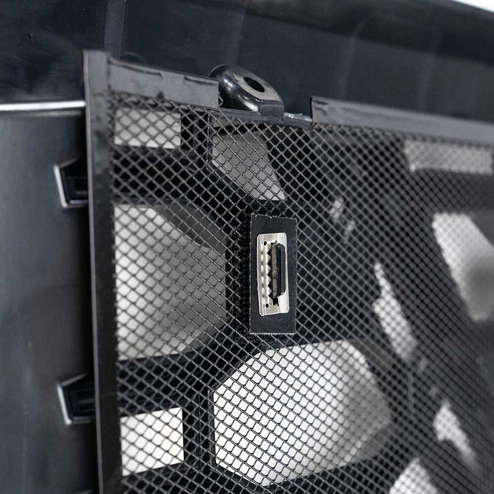 Volvo VNL 2018+ Silver Grille with Bug Screen - Image 6