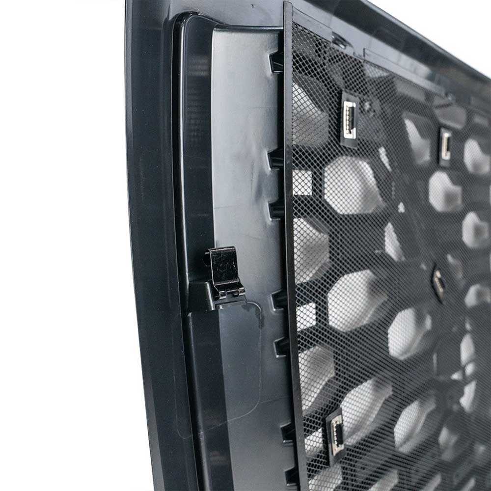 Volvo VNL 2018+ Silver Grille with Bug Screen - Image 7