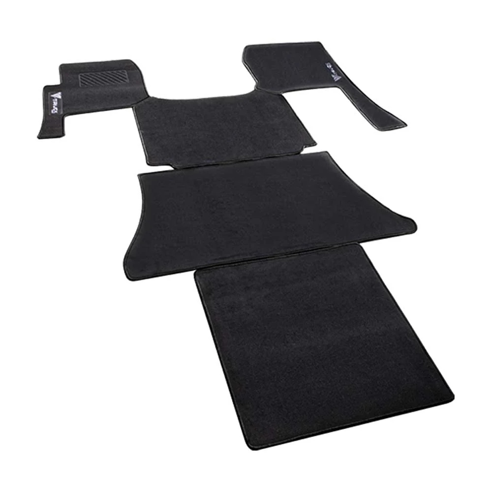 Volvo VNL 860 Black 5 Piece Carpeted Floor Mats