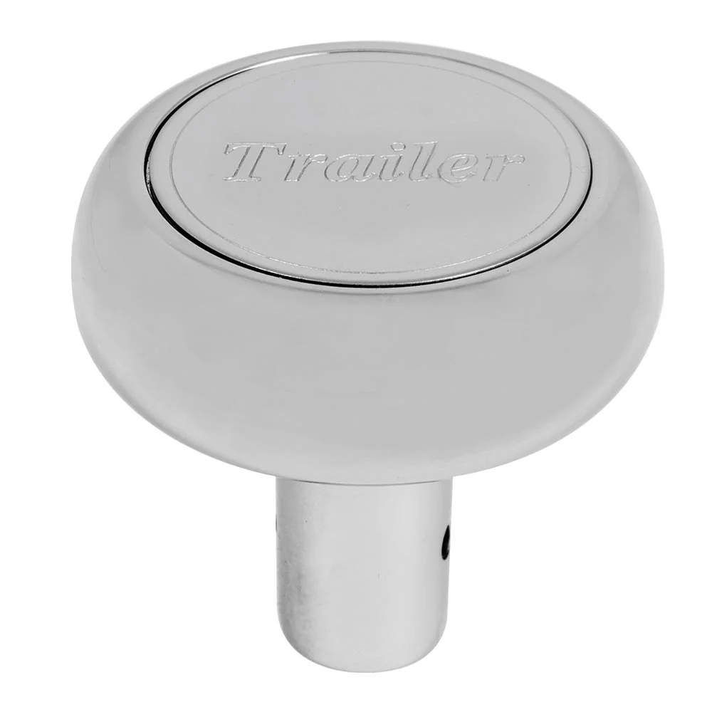 Volvo VNL Chrome Air Valve Knob with Pin Hole - Image 2