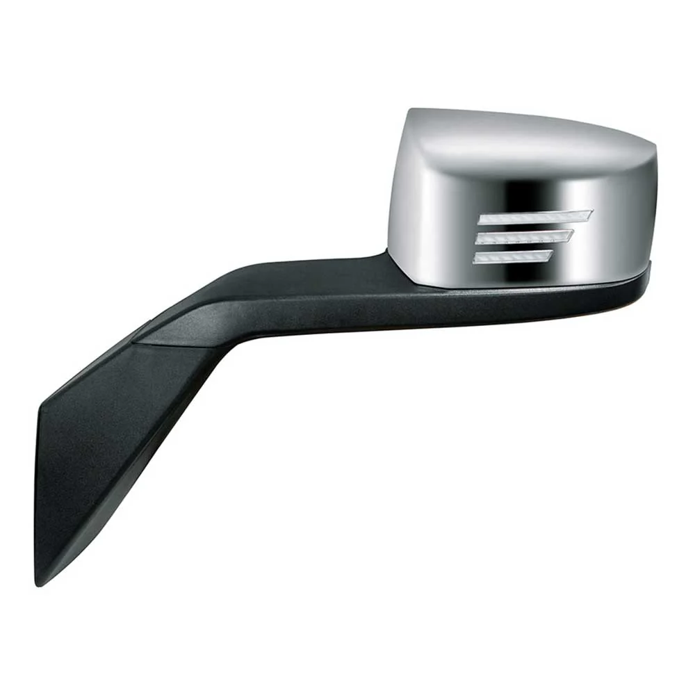 Volvo VNL Chrome Hood Mirror Assembly with Sequential LED Turn Signal - Image 4