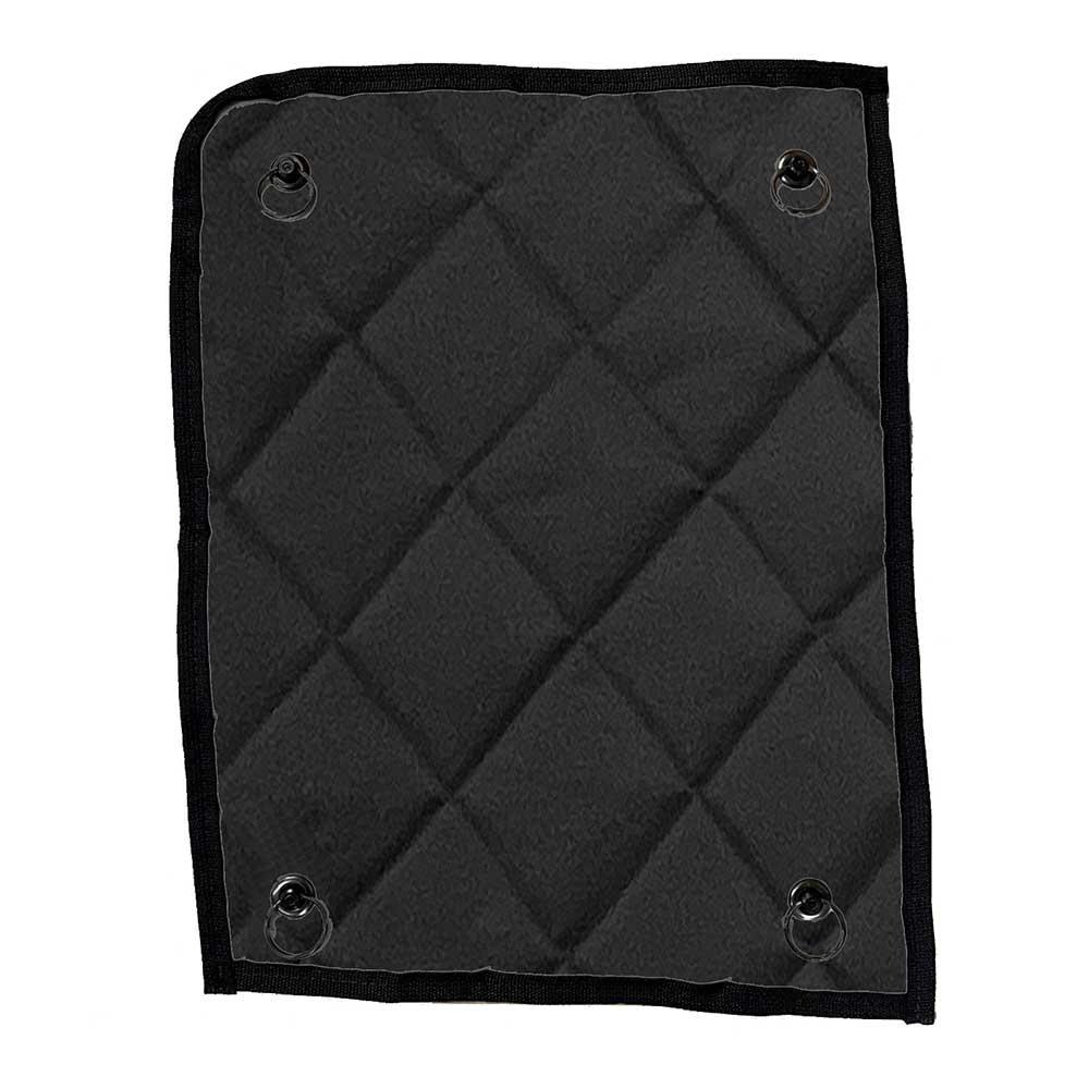 Volvo VNL, VNM, VHD, VNR, VNX ZenEclipse SunBlocker - Black Passenger Side