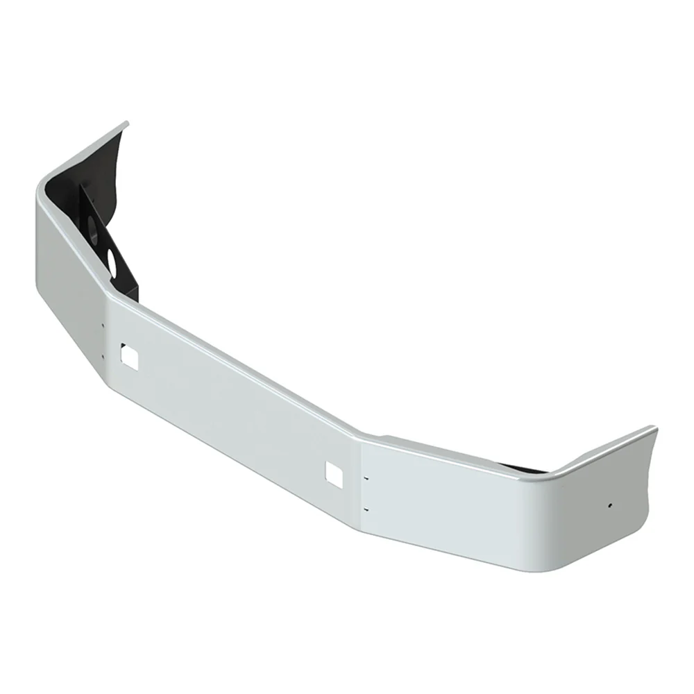 Volvo WA, WIA 1988-97 16" Set Back Chrome Bumper - Image 2