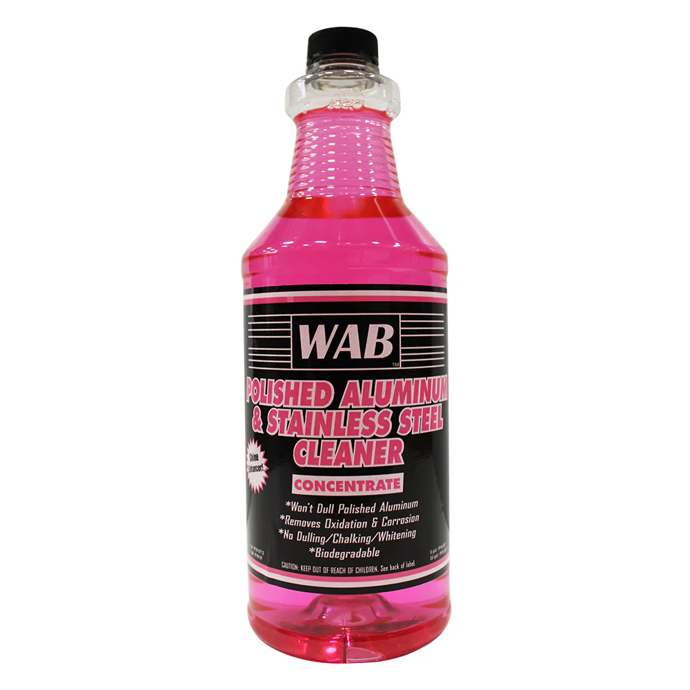 WAB Polished Aluminum & Stainless Steel Cleaner