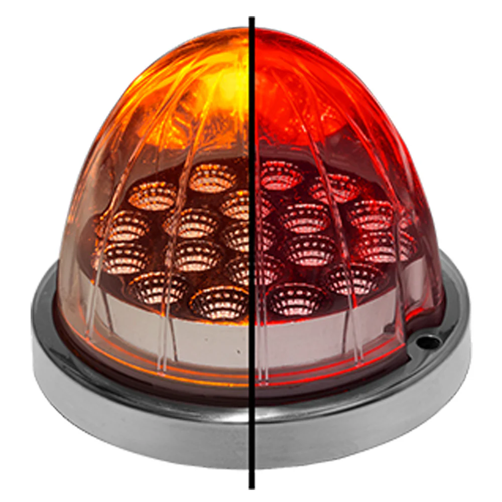 Watermelon Flush Mount Dual Revolution LED Light - Image 10