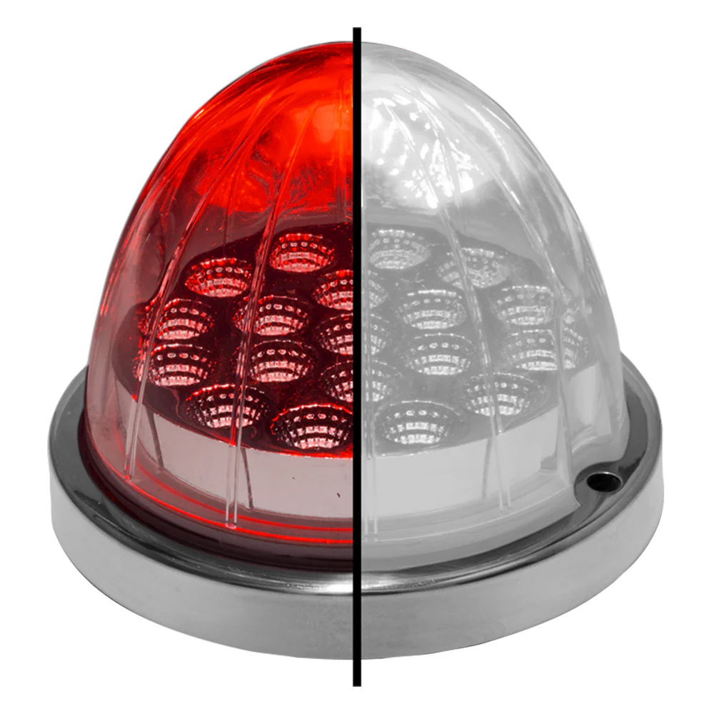 Watermelon Flush Mount Dual Revolution LED Light - Image 11