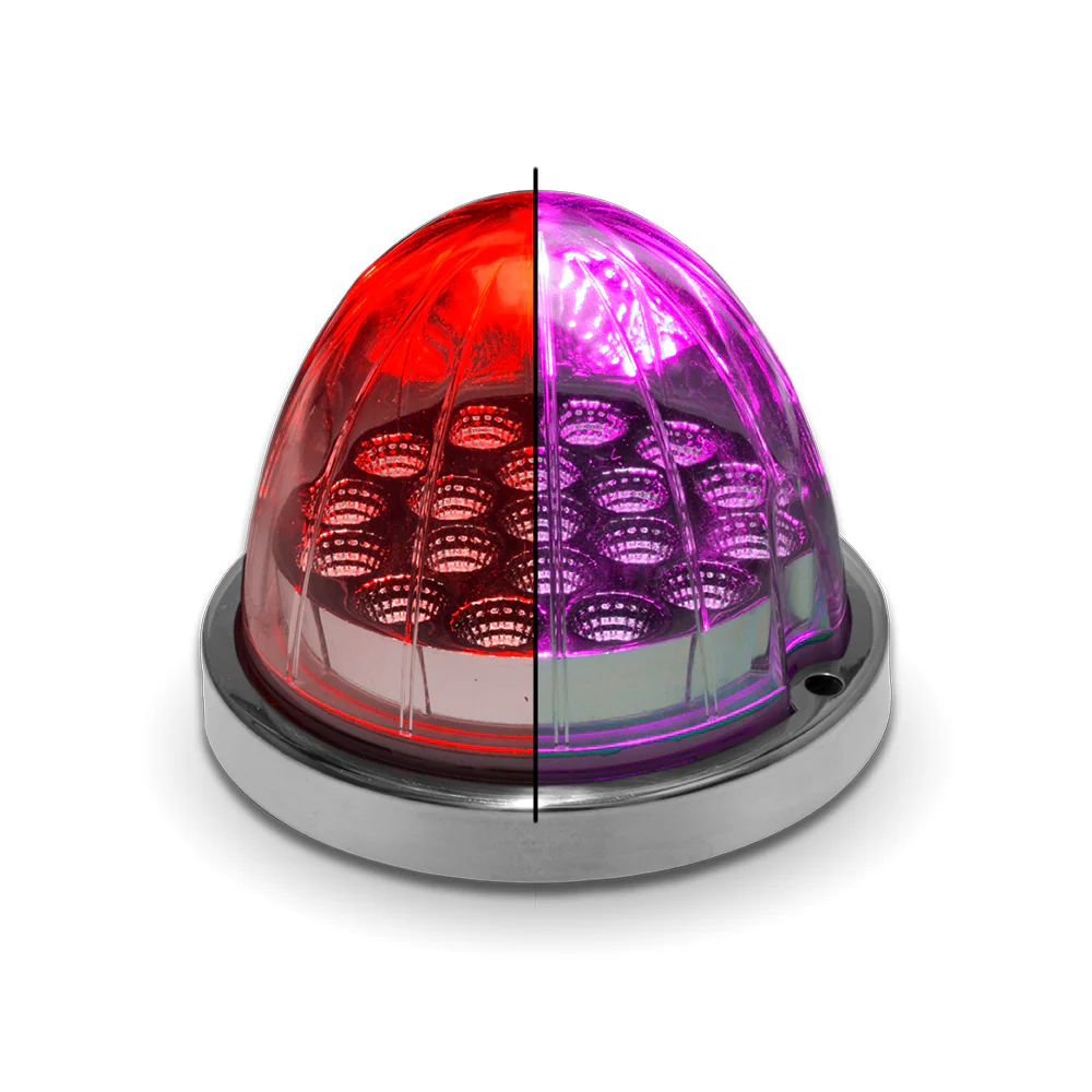 Watermelon Flush Mount Dual Revolution LED Light - Image 9