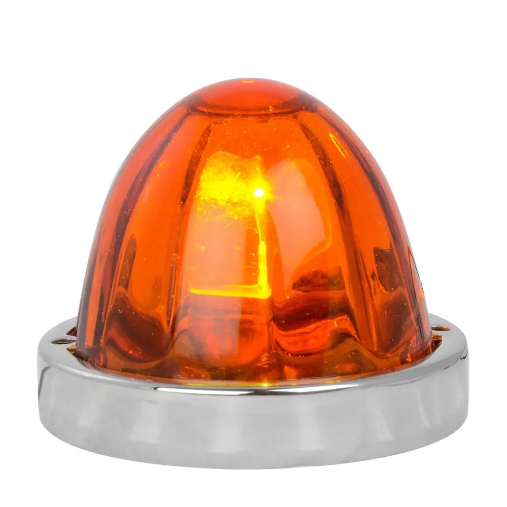 Watermelon Glass Cab Light Lens 1 Wire - Image 4