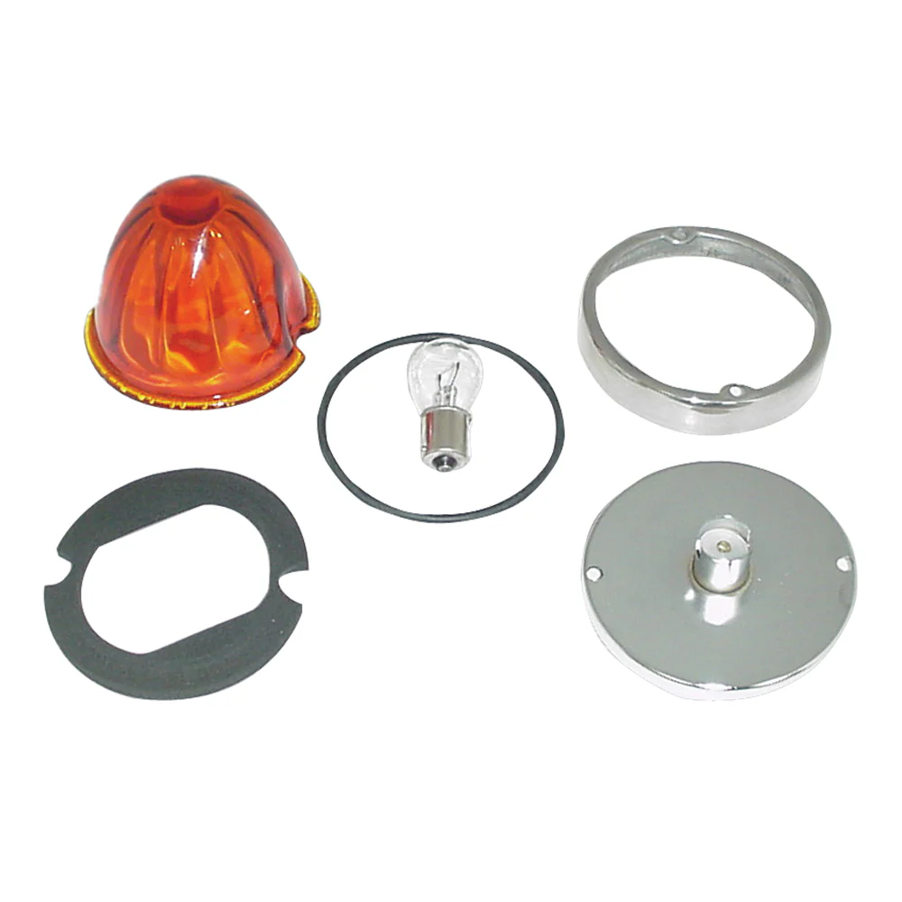 Watermelon Glass Flush Mount Light 2 Wire - Image 2