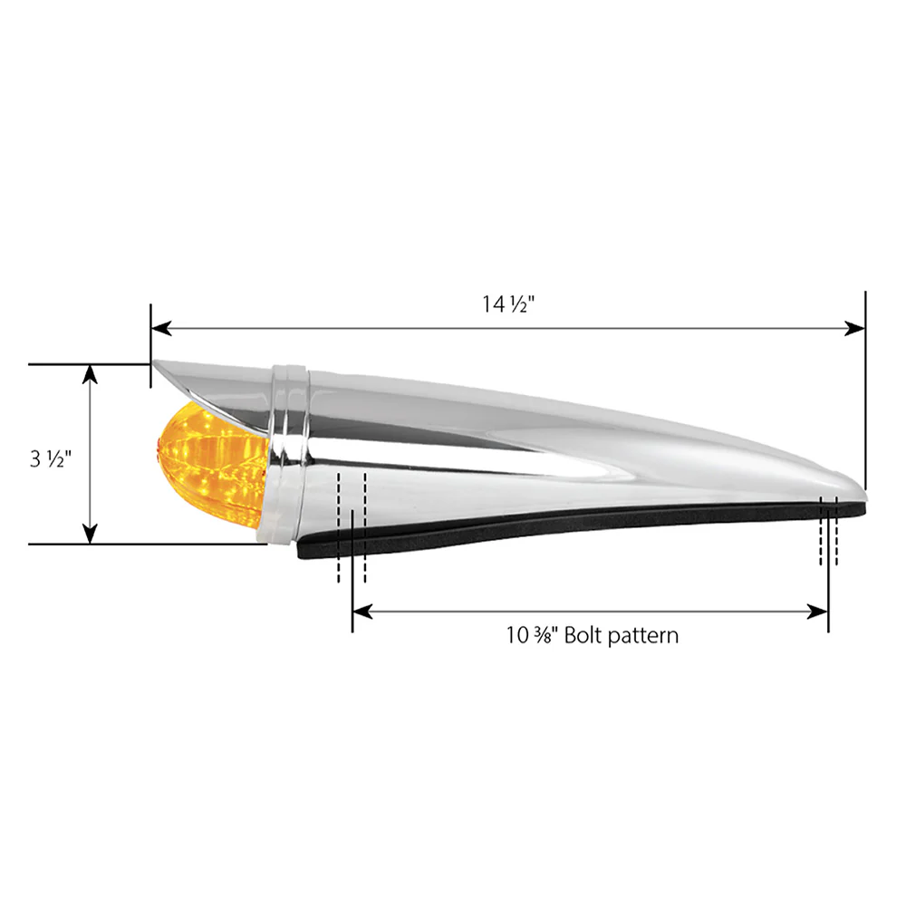Watermelon LED Cab Light With Visor - Image 7