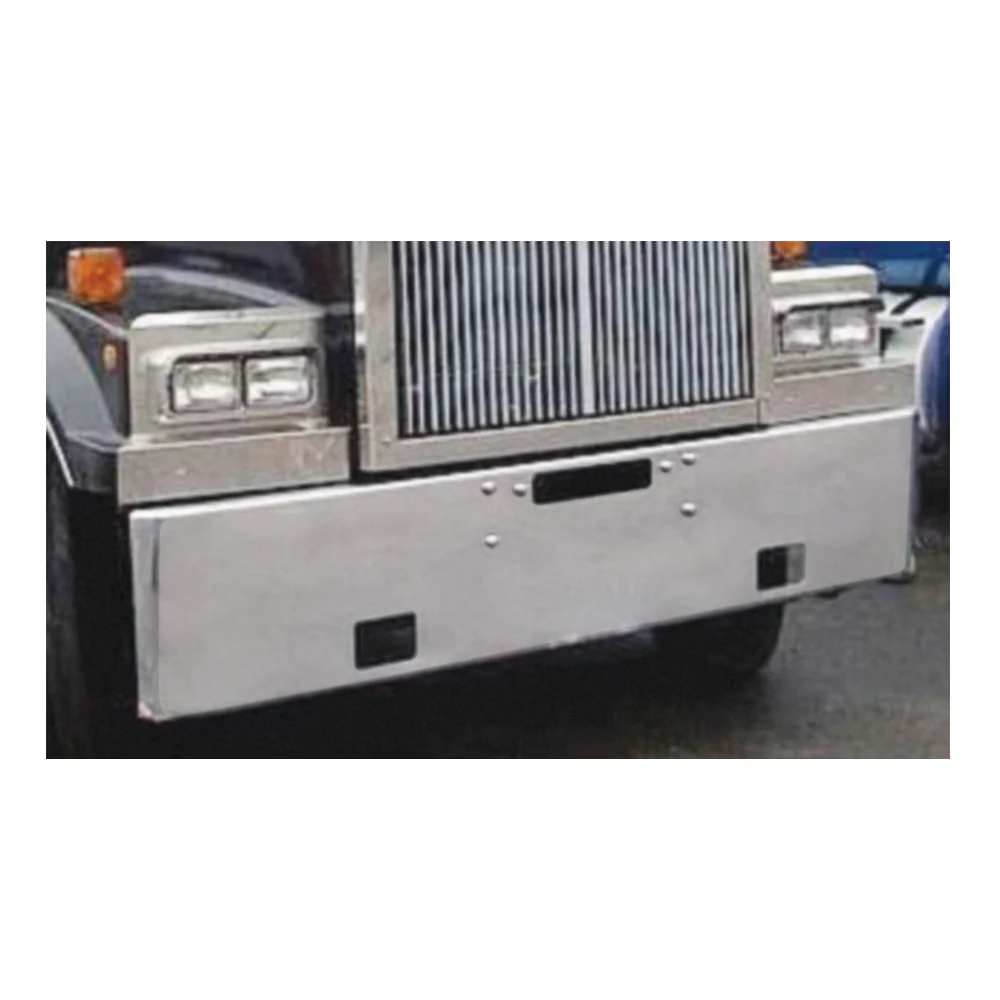 Western Star 18" Texas Square Chrome Bumper