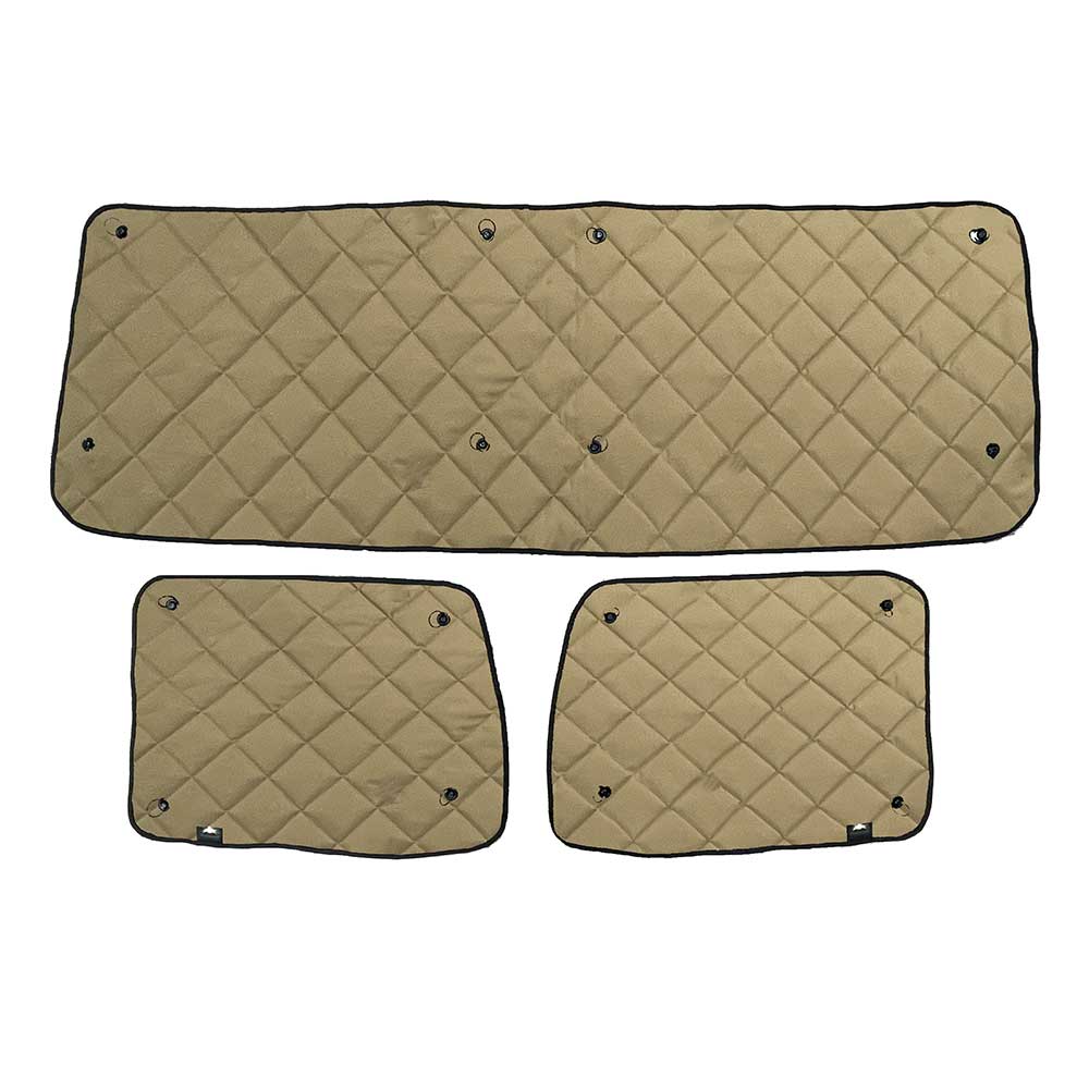 Western Star 4700, 4800, 4900, 5700 ZenEclipse Blackout Window Covers - Tan