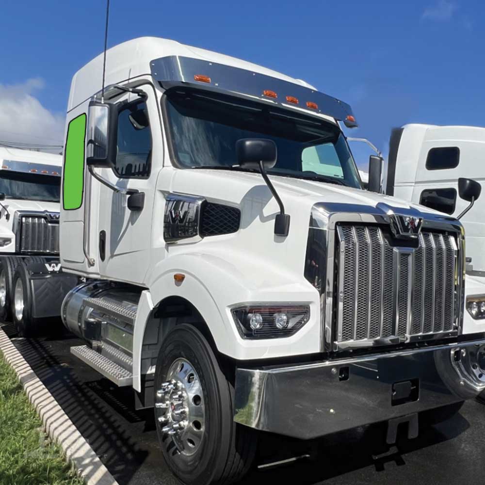 Western Star 47X, 49X, 57X ZenEclipse Sleeper Cover Set - Grey - Image 2