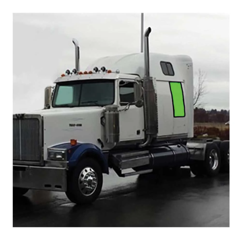 Western Star 4800, 4900 1996 and older ZenEclipse Lower Bunk Window Cover DS - Grey - Image 2