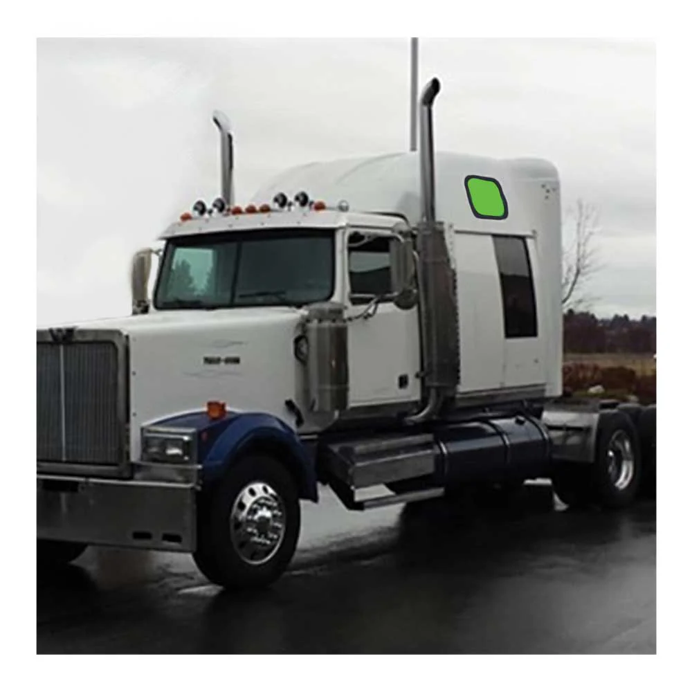 Western Star 4800, 4900 1996 and older ZenEclipse Upper Bunk Window Cover Set - Tan - Image 2