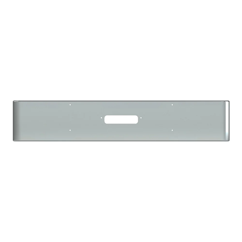 Western Star 4900 18" Texas Square Chrome Bumper - Image 2