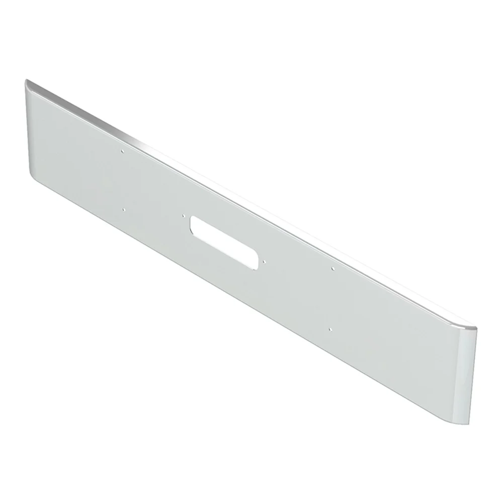 Western Star 4900 18" Texas Square Chrome Bumper - Image 3