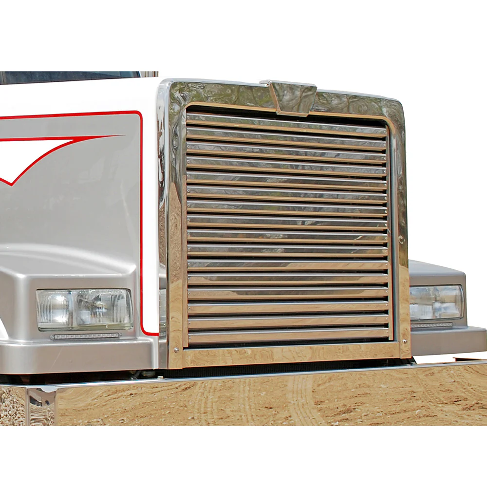 Western Star 4900EX Long Hoods 1997 - 2016 SS Grill with 16 Horizonal Bars
