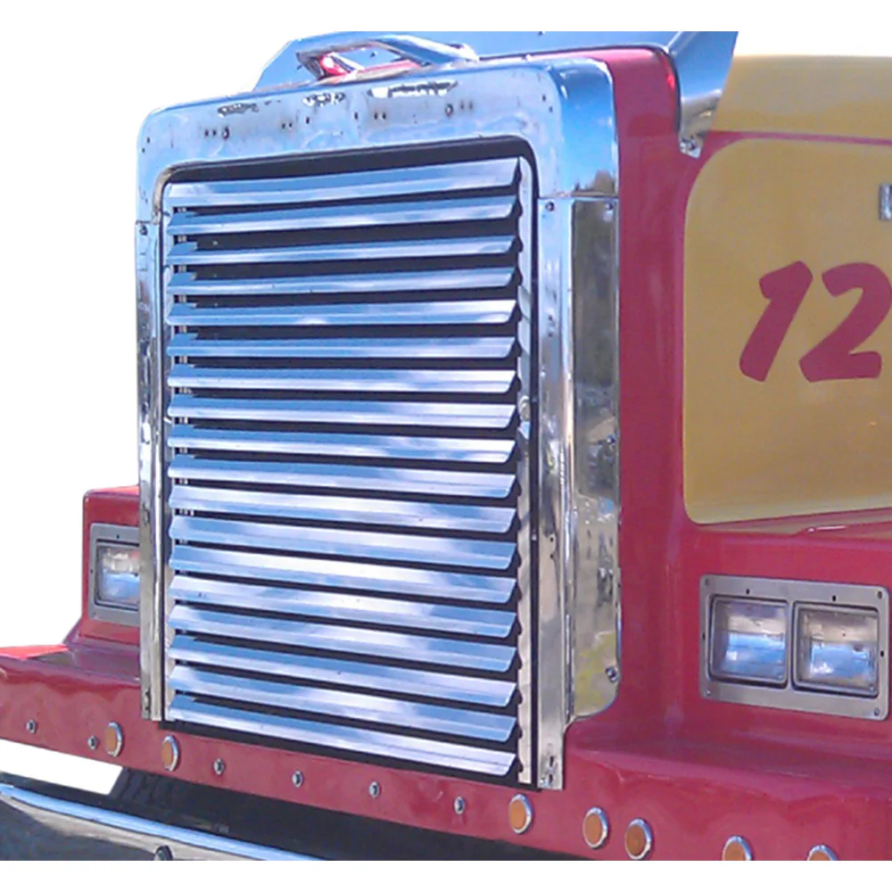 Western Star 4900FA Short Hood 1997 - 2016 Stainless Steel Grill with 19 Louvers