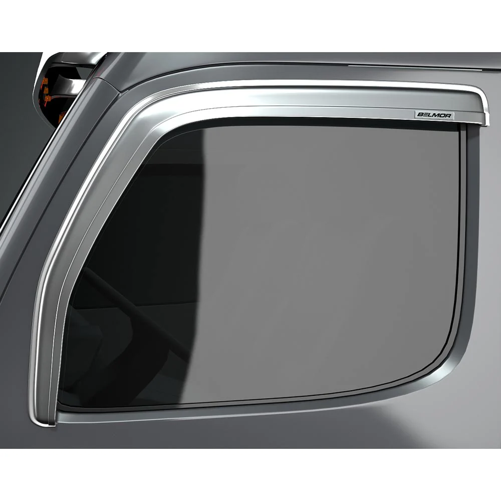 Western Star 5700XE Chrome Ventvisors