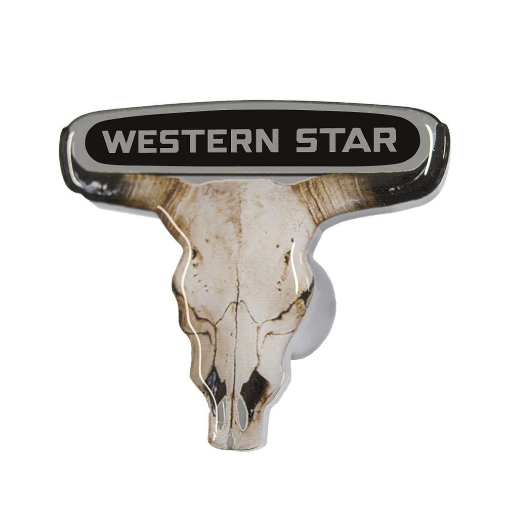 Western Star Bullhead Tractor/Trailer Printed Knob