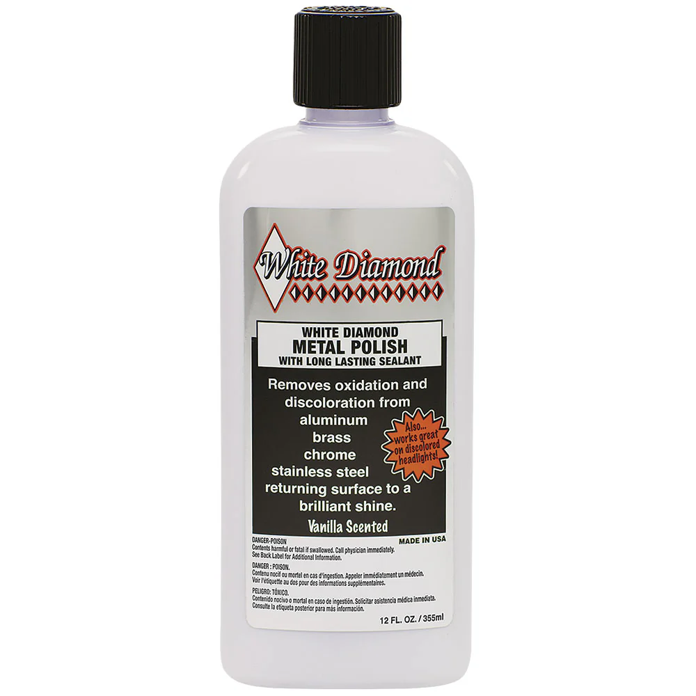 White Diamond Metal Polish with Sealant 12 oz. - Image 2