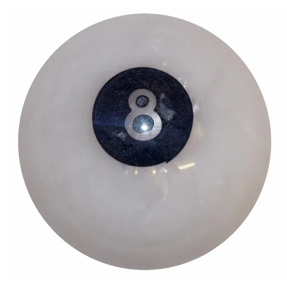 White Pearl 8 Ball Air Brake Knob