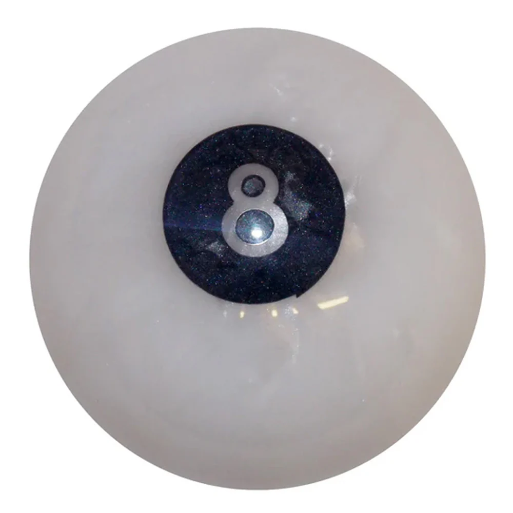 White Pearl 8 Ball Shifter Knob