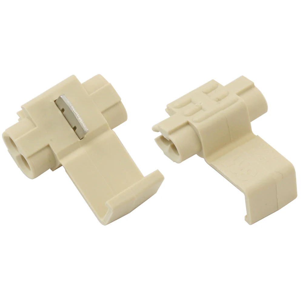 White Quick Splice 18-14 Gauge (8 pk) - Image 2