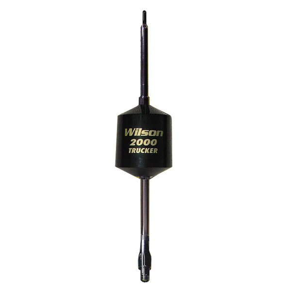 Wilson T2000 Black CB Antenna 10" Shaft 49" Whip