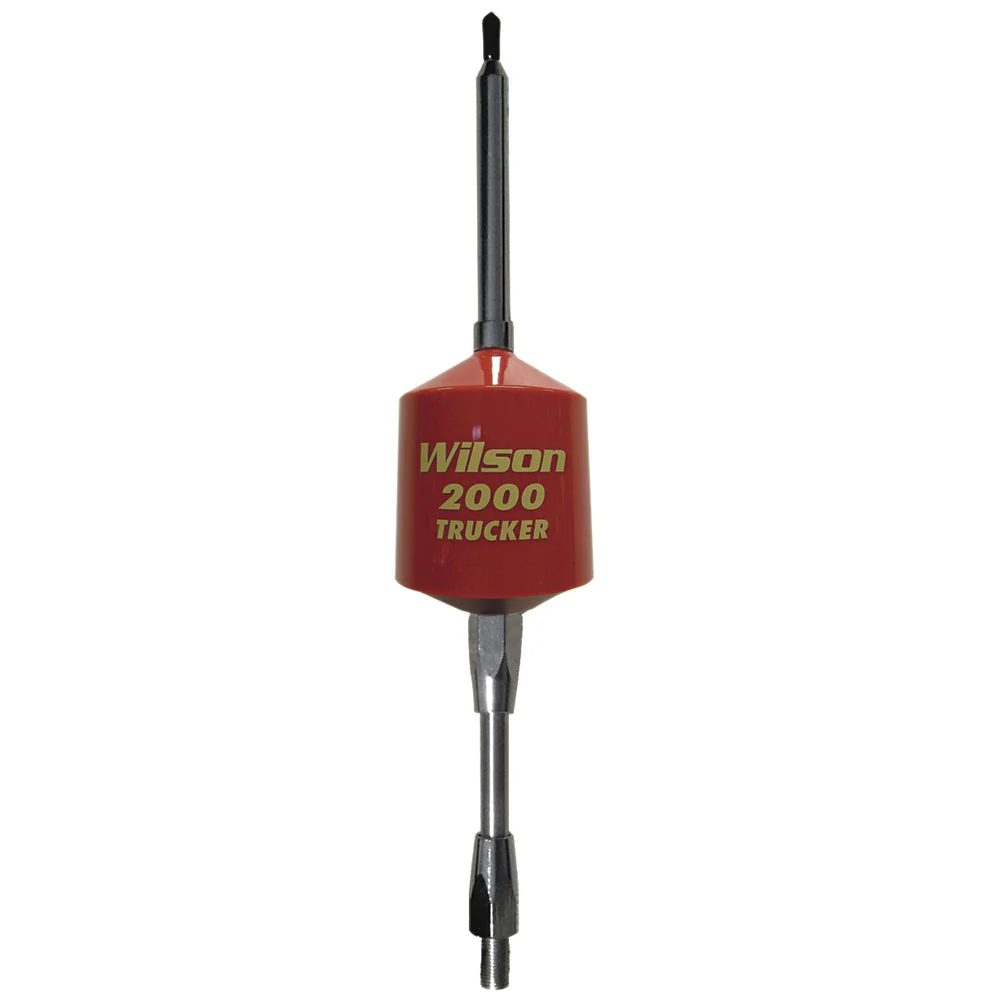 Wilson T2000 Red CB Antenna 5" Shaft 49" Whip - Image 2