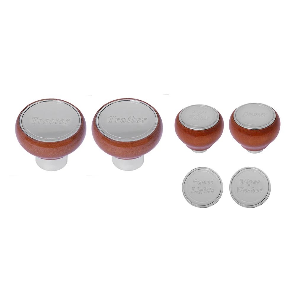 Wood Air Valve Knob Set