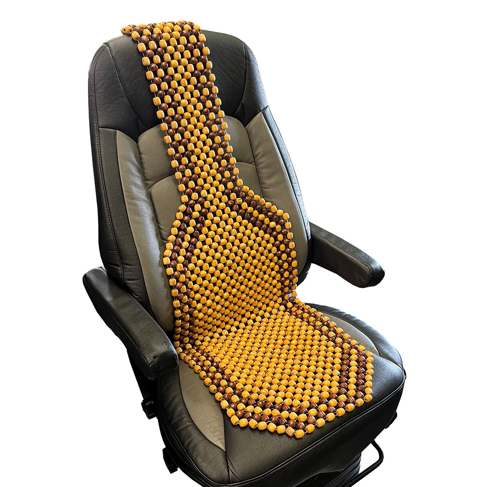 Wood Beaded Seat Cushion