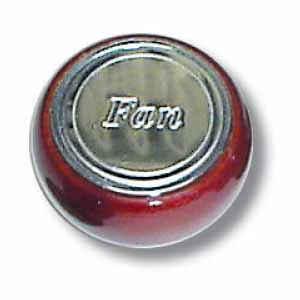 Wood Fan Dash Knob