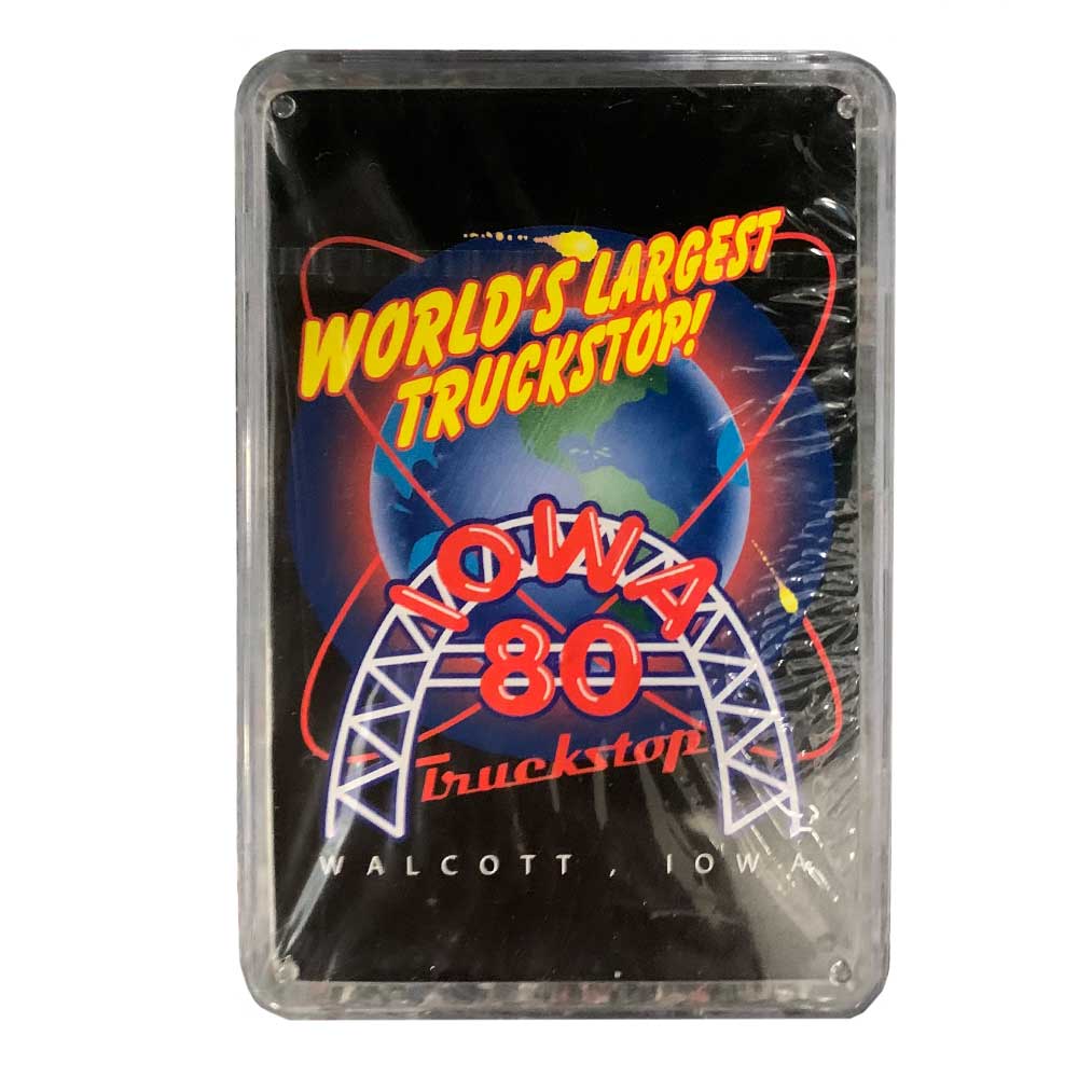 World's Largest Truckstop Iowa 80 Playing Cards